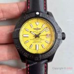 Knockoff Swiss Grade Breitling Avenger II Seawolf 2836 Black Watch Case Wrist Watch